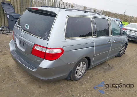 2007 Honda Odyssey Ex-L z USA, uszkodzony, nr VIN 5FNRL38747B082974